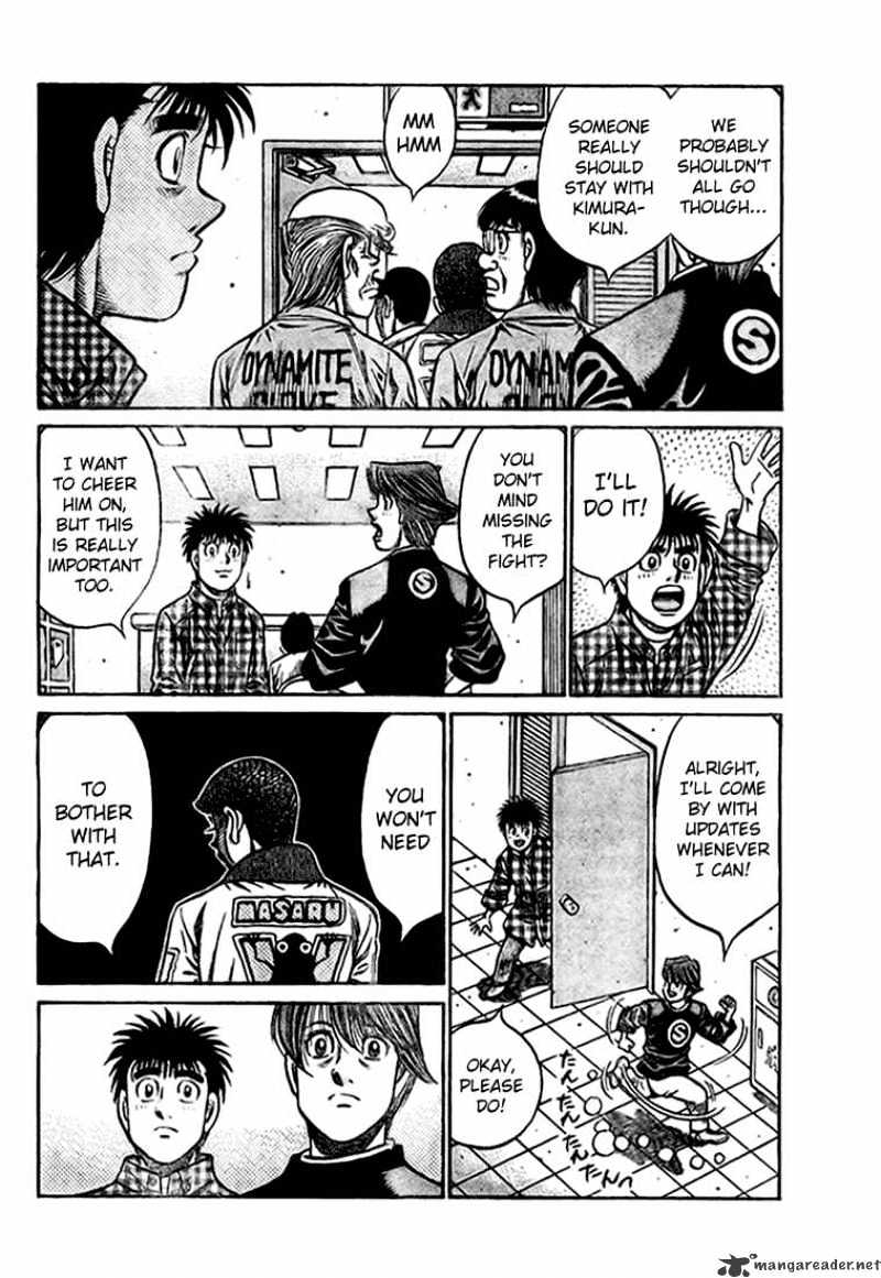 Hajime no Ippo: Fighting Spirit, Chapter 818 image 02